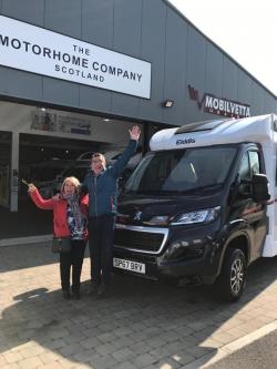It was an absolute delight to welcome Mr and Mrs Bryan’s to The Motorhome Company It was an absolute delight to welcome Mr and Mrs Bryan’s to The Motorhome Company